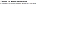 Desktop Screenshot of losthemisphere.com